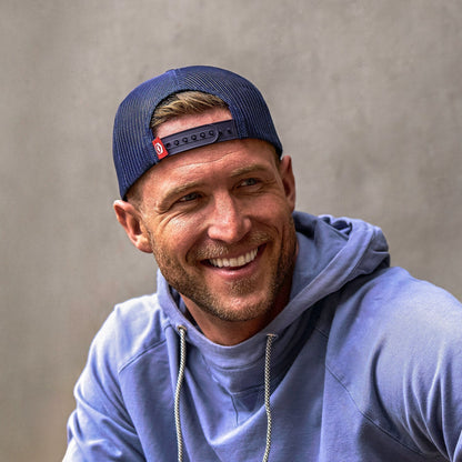 Ridge Mesh Snapback - Alpine Navy