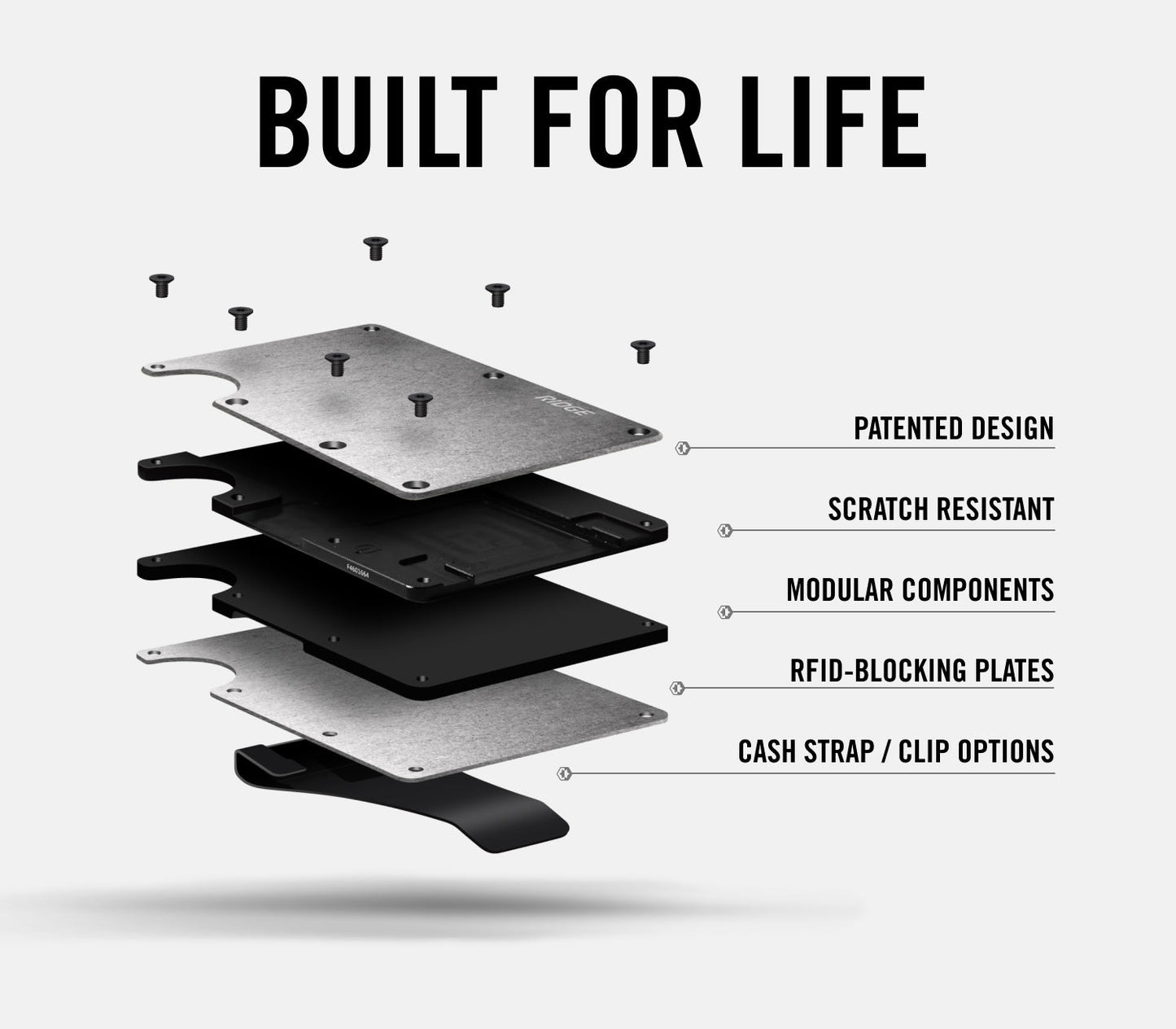 Ridge Wallet - British Racing Green