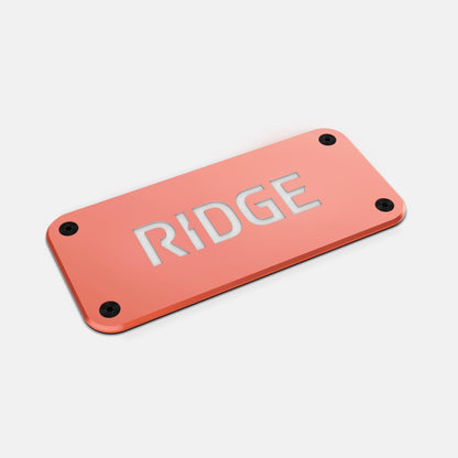 Personalized Logo Plate - Just Peachy