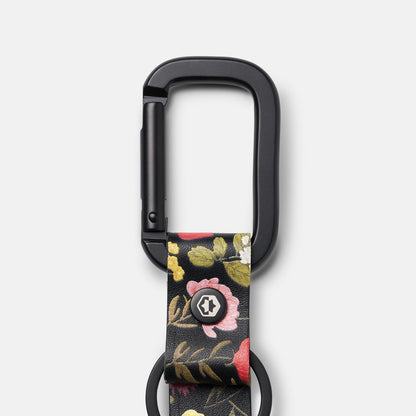 Everyday Keychain - Moonlight Garden Leather