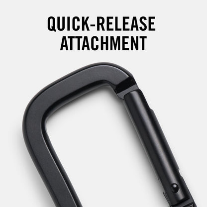 Everyday Keychain - Midnight Black Leather