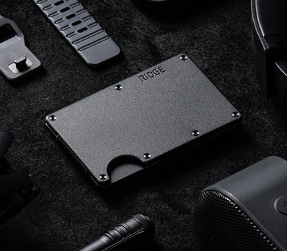 Ridge Wallet - Matte Black