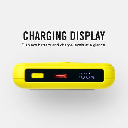 Magnetic Power Bank - Hyper Lime