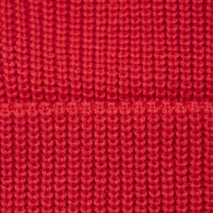 Classic Cuffed Beanie - Rodeo Red