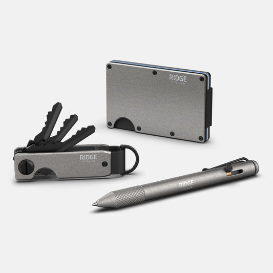Daily Writer Kit - Stonewashed Titanium