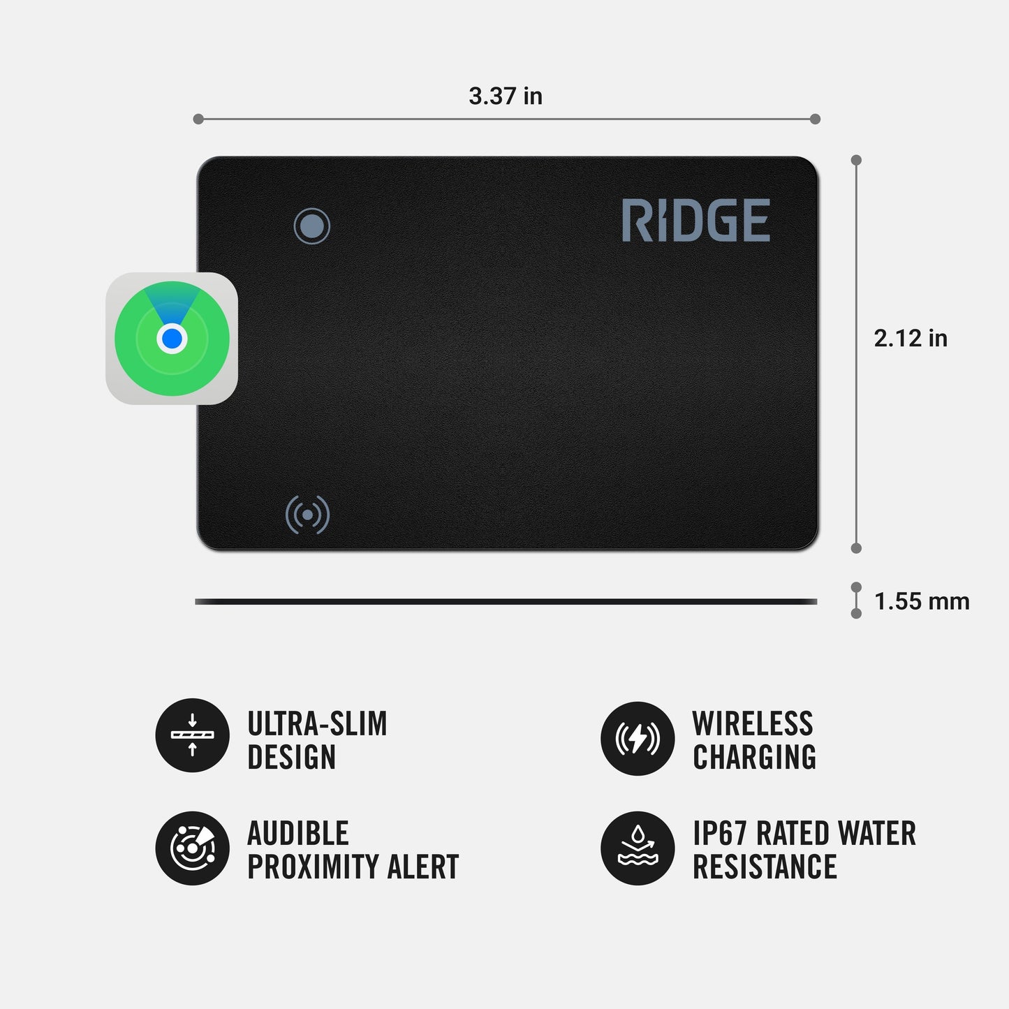 Ridge - Tracker Card (2-Pack)