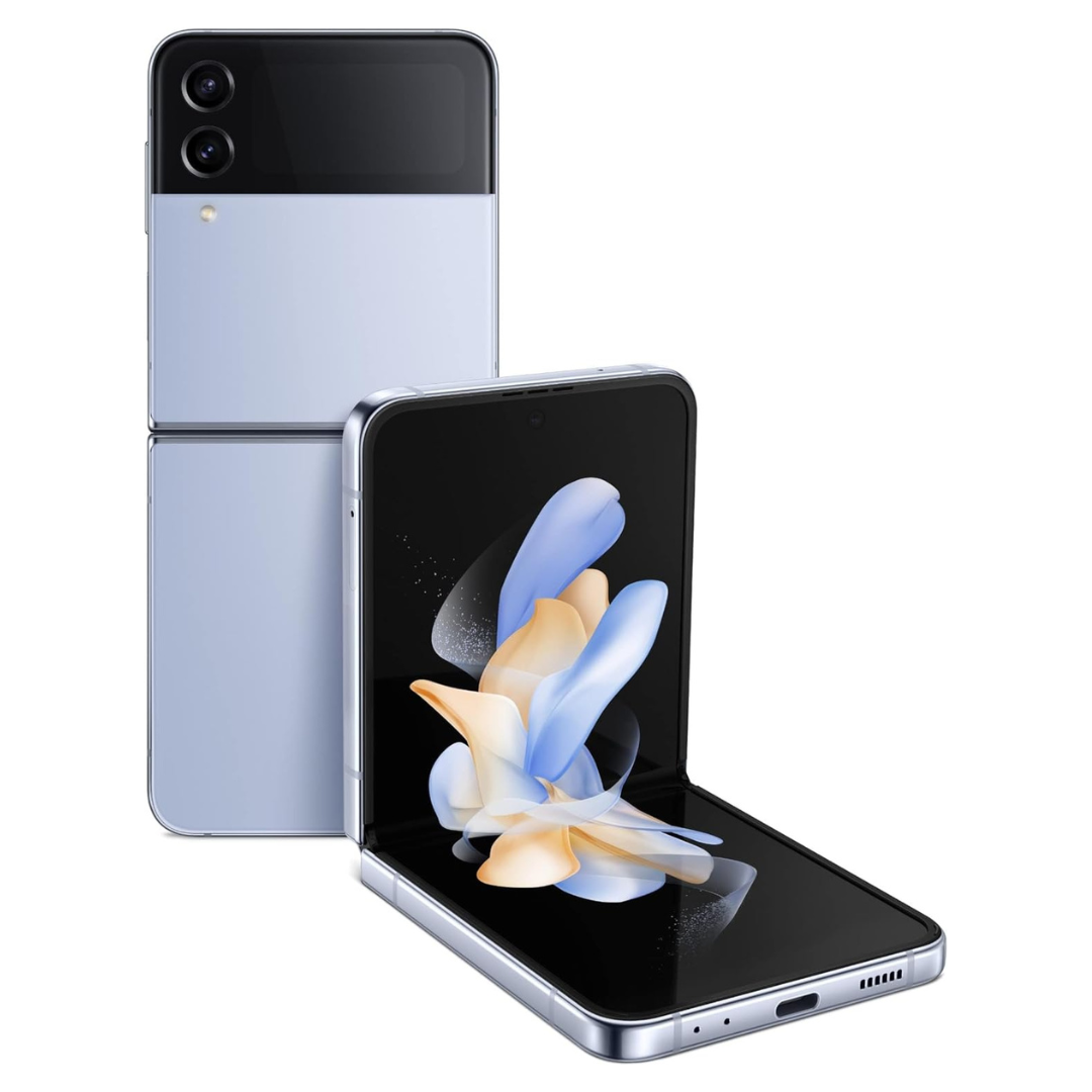 Unlocked Samsung Galaxy Z Flip4 5G - 256GB - Blue - SM-F721ULBEXAA