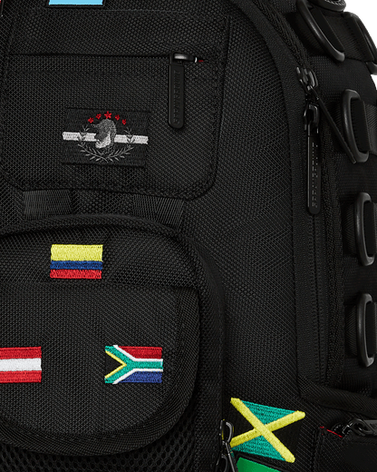 JAMES FIRST CLASS GLOBAL FLAGS SPECIAL OPS CARGO BACKPACK