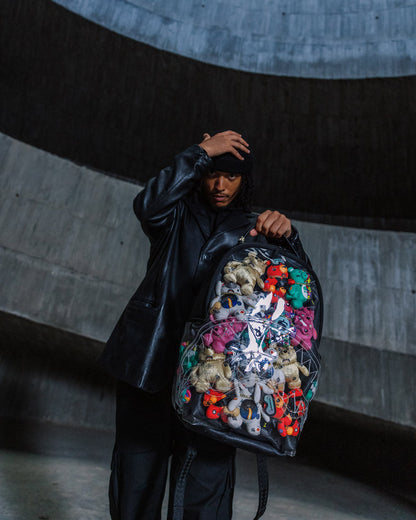 LEGIT BEARS STUFFED IN THIS BAG BACKPACK