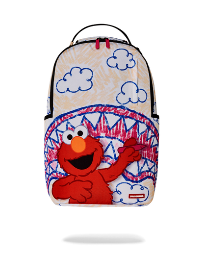 ELMO'S WORLD SHARK SKETCH BACKPACK