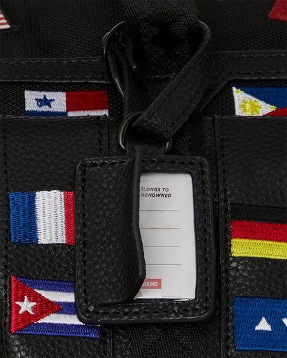 JAMES FIRST CLASS GLOBAL FLAGS SPECIAL OPS DUFFLE