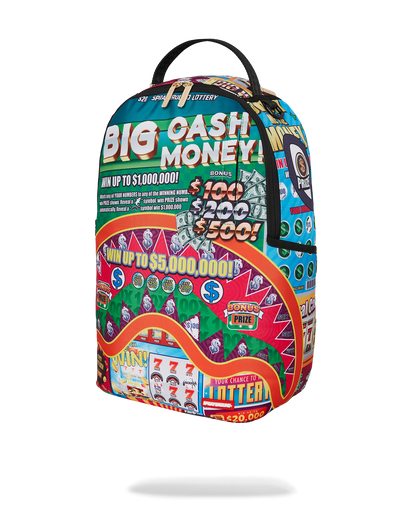BIG MONEY BIG MONEY BACKPACK (COMES WITH SCRATCH OFF PLAYING CARD)