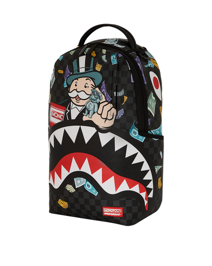 MONOPOLY SHARK RICH BACKPACK