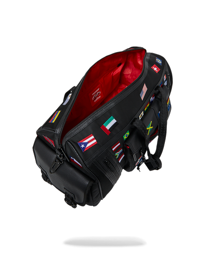 JAMES FIRST CLASS GLOBAL FLAGS SPECIAL OPS DUFFLE