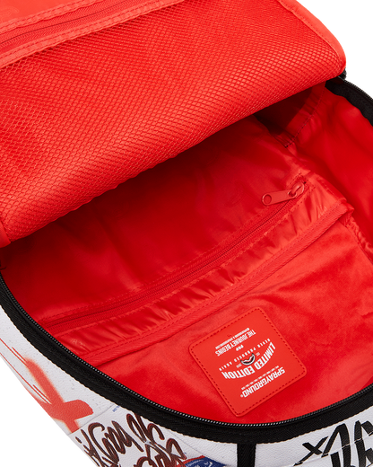 JETBLAST SIGN ON THE RUNWAY BACKPACK