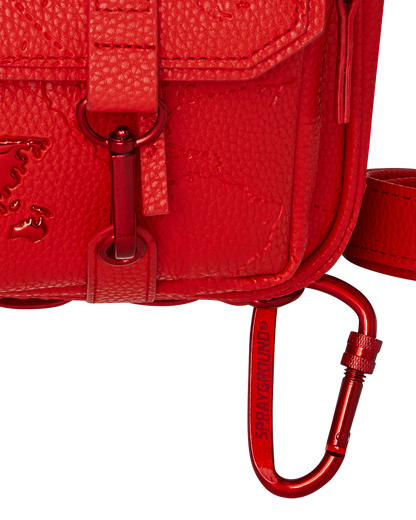 JAMES FIRST CLASS RUBY RED CROSSBODY