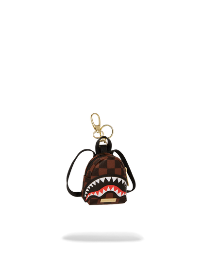 SAWTOOTH SHARKS IN PARIS BACKPACK KEYCHAIN