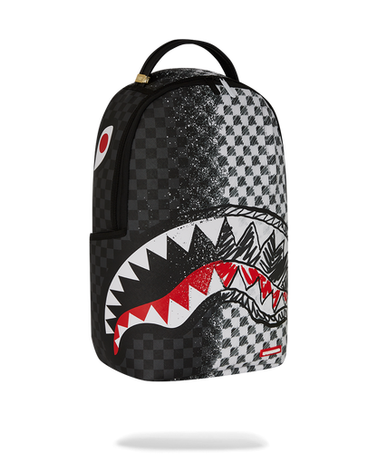 SCRIBBLE DRIBBLE CHECK BACKPACK
