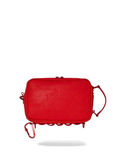 JAMES FIRST CLASS RUBY RED CROSSBODY