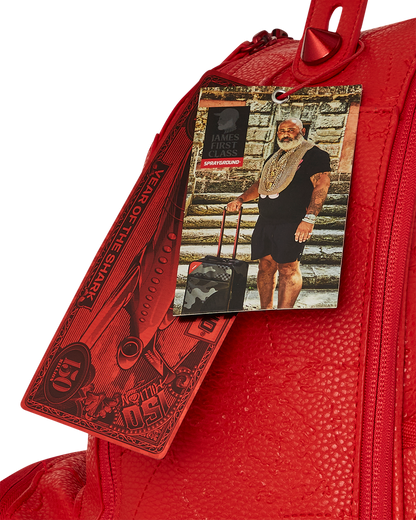 JAMES FIRST CLASS RUBY RED CHATEAU BACKPACK