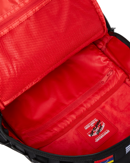 JAMES FIRST CLASS GLOBAL FLAGS SPECIAL OPS CARGO BACKPACK