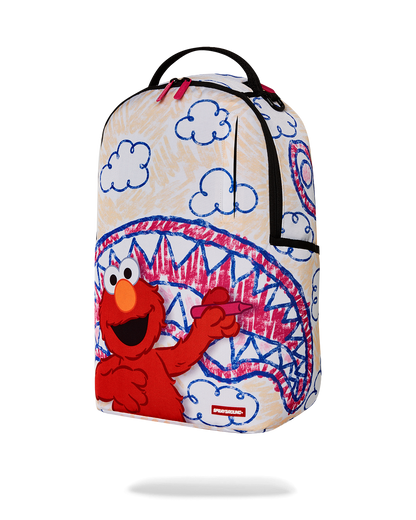 ELMO'S WORLD SHARK SKETCH BACKPACK