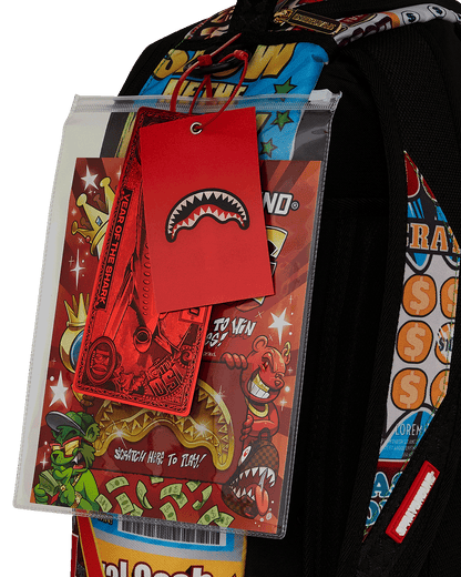 BIG MONEY BIG MONEY BACKPACK (COMES WITH SCRATCH OFF PLAYING CARD)