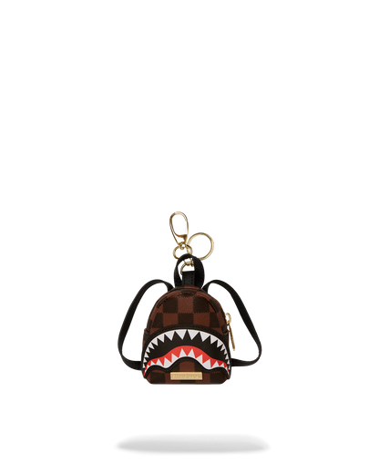 SAWTOOTH SHARKS IN PARIS BACKPACK KEYCHAIN