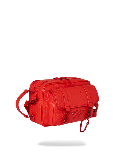 JAMES FIRST CLASS RUBY RED CROSSBODY