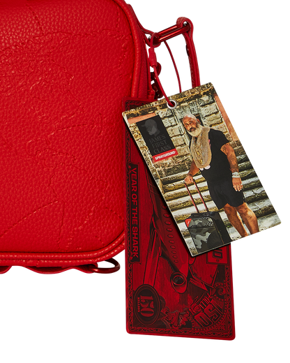JAMES FIRST CLASS RUBY RED CROSSBODY