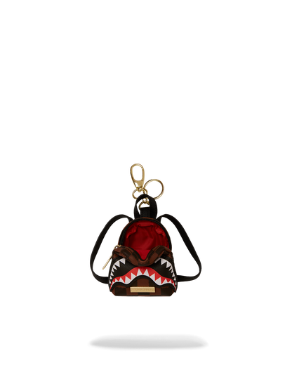 SAWTOOTH SHARKS IN PARIS BACKPACK KEYCHAIN