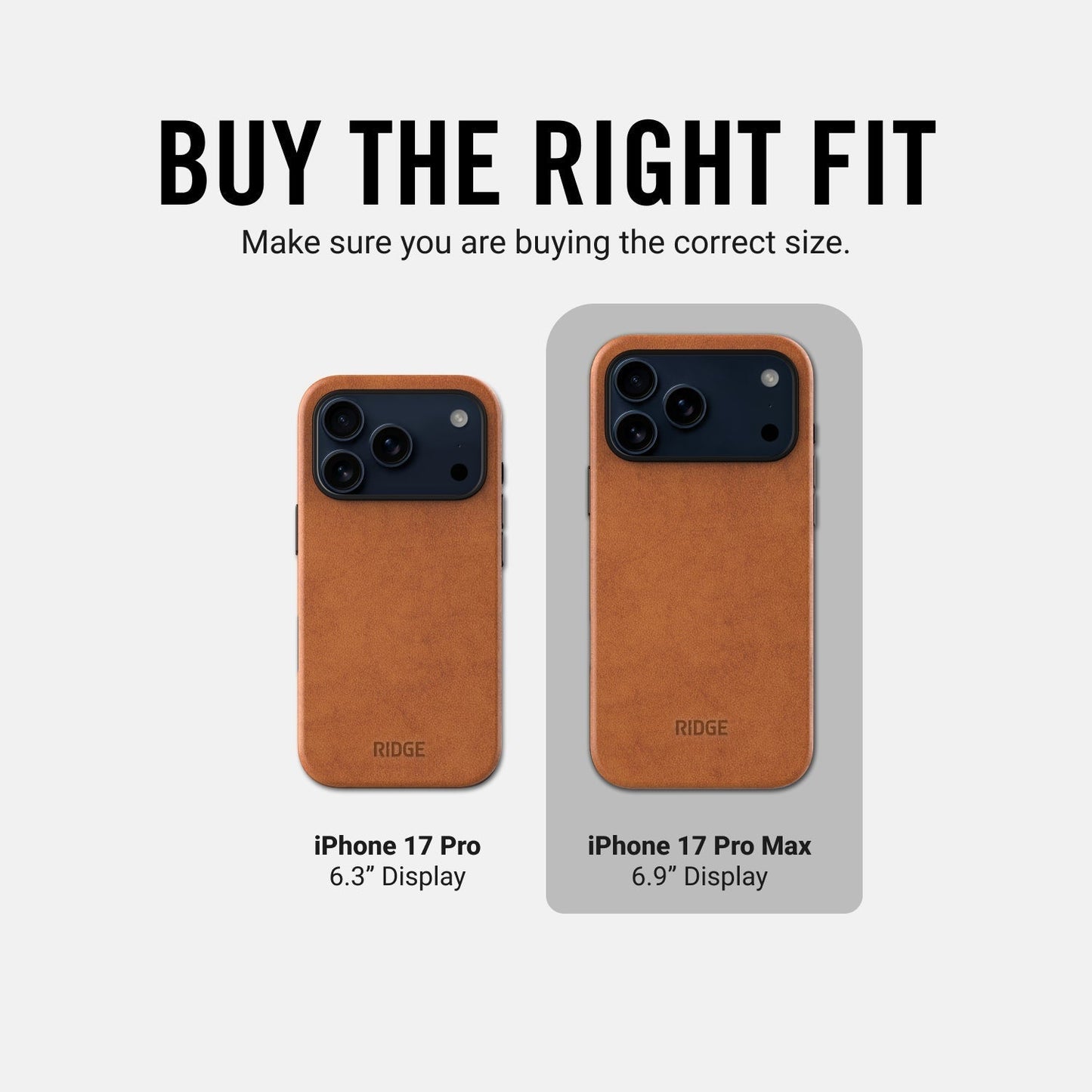 Everyday Phone Case - iPhone 17 Pro Max - Tobacco Brown